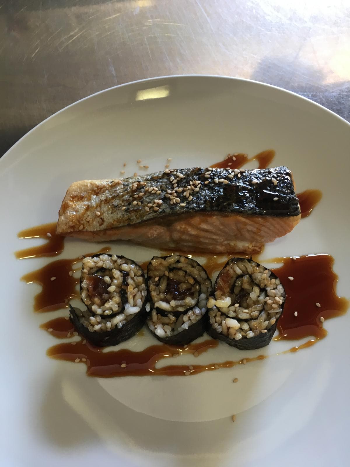 salmó teriyaki